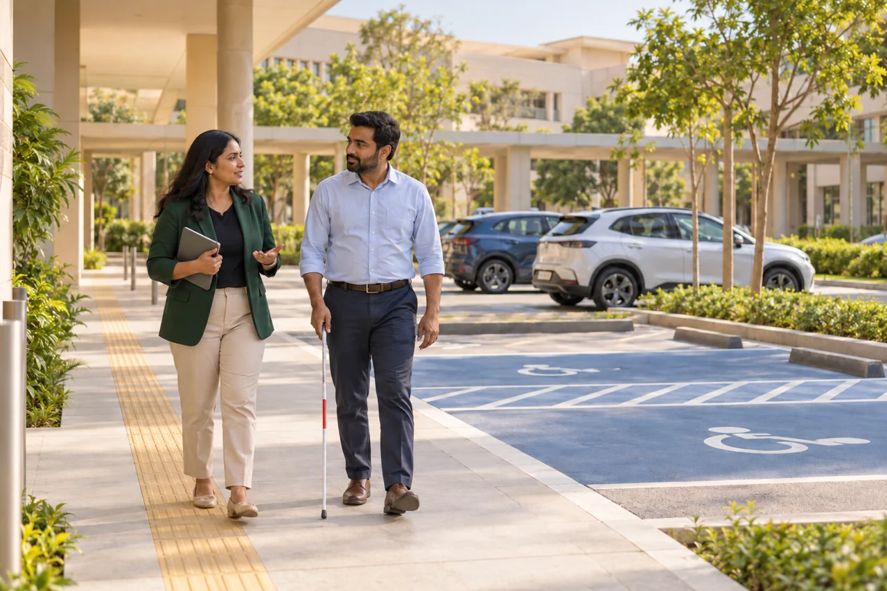 Illustrative setting: For campuses, hospitals and public parking, define the users, infrastructure and delivery responsibilities before procurement.